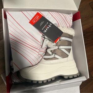 Storm by Cougar Womens Fresno Snow Boots Sz 9 White Waterproof NIB